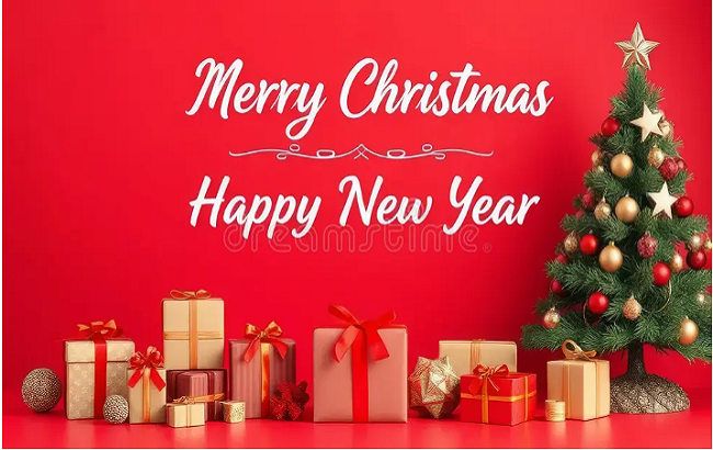 Merry Christmas and Happy New Year