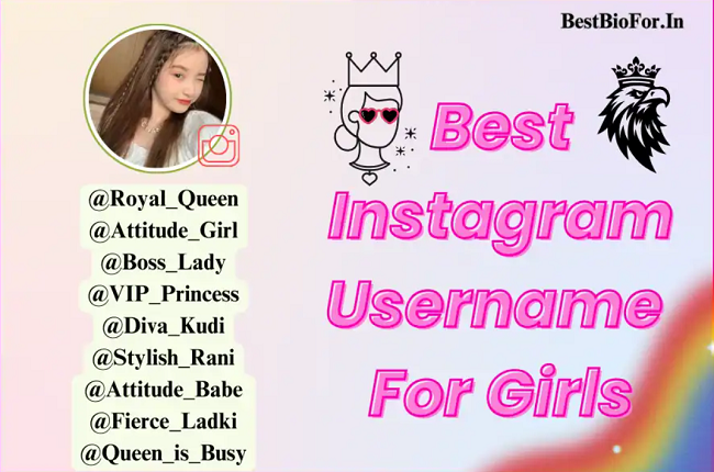 username for instagram for girl