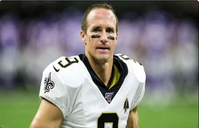 drew brees makes his nbc debut, internet amazed by