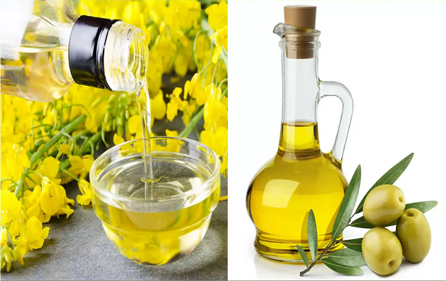 rapeseed oil vs olive oil