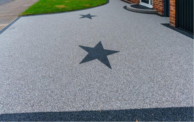 resin driveway cost per m2