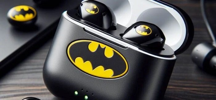 Rs 125 Only on TheSparkShop.in: Batman-Style Wireless BT Earbuds