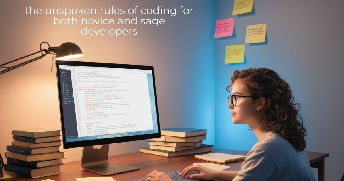 The Unspoken Rules of Coding for Both Novice and Sage Developers